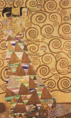 Gustav Klimt Expectation,Pattern for the Stoclet Frieze (mk20)